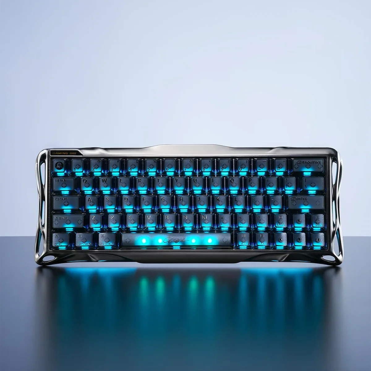 GravaStar 8K Hall-Effekt Gaming-Set – Stahlgrauer Rauch [ISO-DE Layout] - Image 6