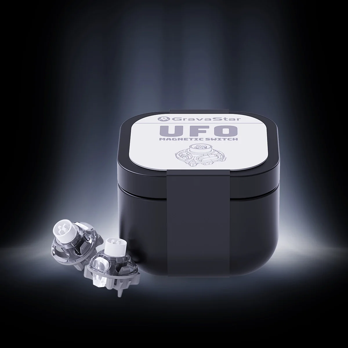GravaStar UFO Magnetschalter – Hall-Effekt-Switches für V-Serie (Lila/Silber) - Image 13
