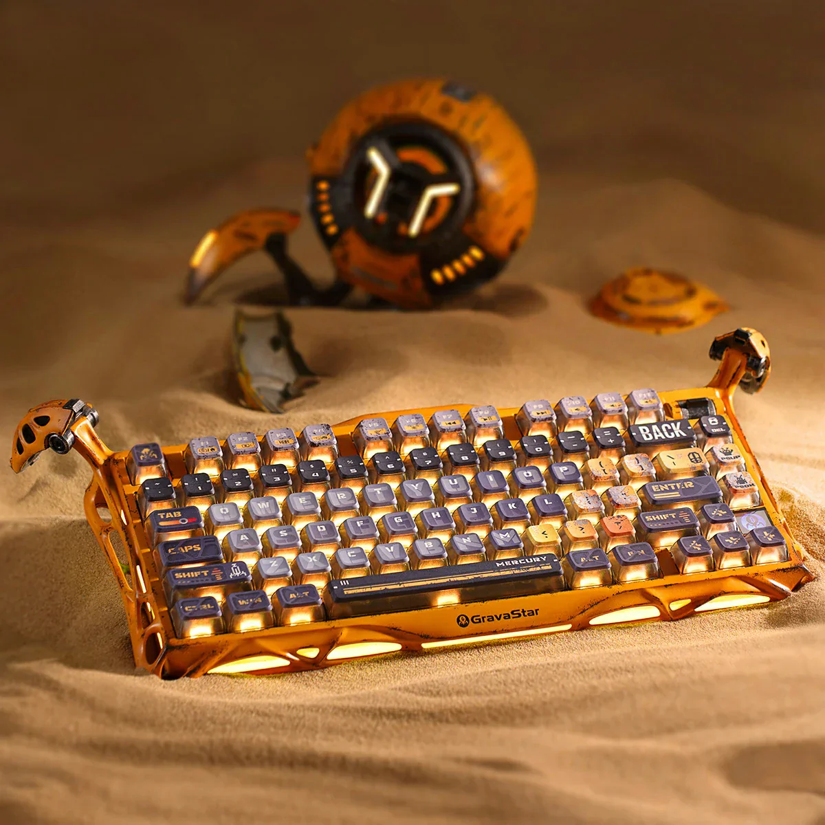 GravaStar Ultimate Gaming-Set – Kampfgelb [ANSI Layout] - Image 3