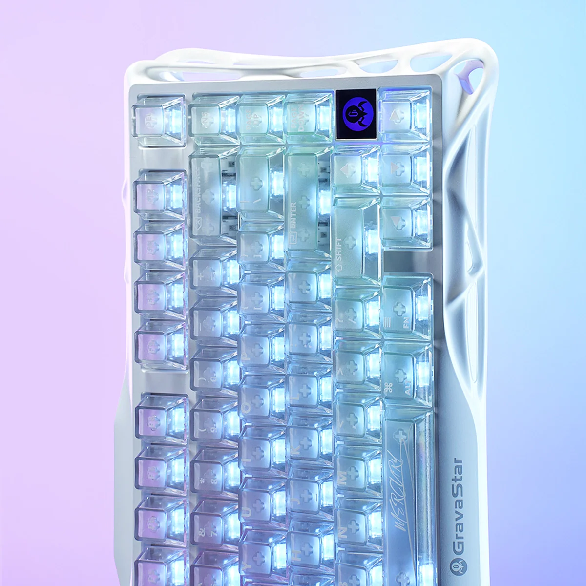 Mercury K1 Lite Mechanisch – Kristall Aurora [ISO-DE/ANSI Layout] - Image 5
