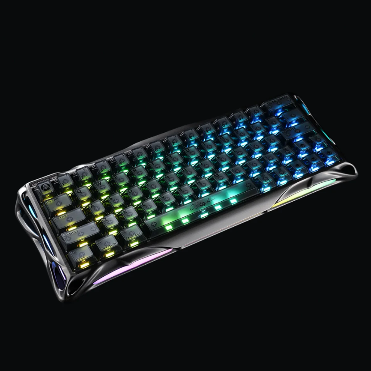 Mercury V60 Pro Hall-Effekt – Stahlgrauer Rauch / Silberfrost [ISO-DE Layout] - Image 8