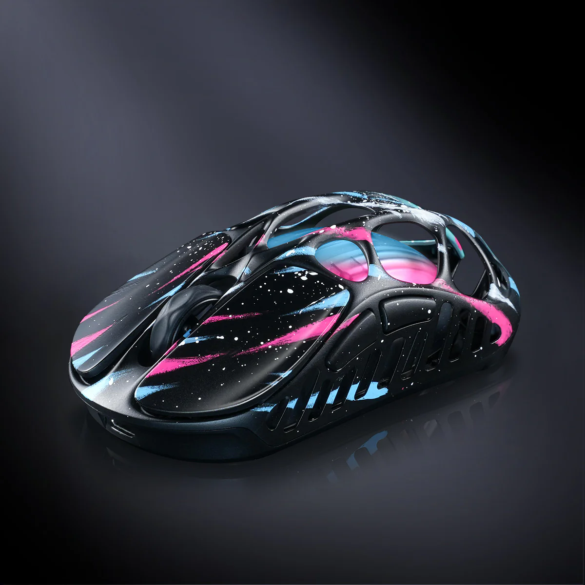 Mercury X Pro – 8K Kabellose Gaming-Maus – Neon-Graffiti